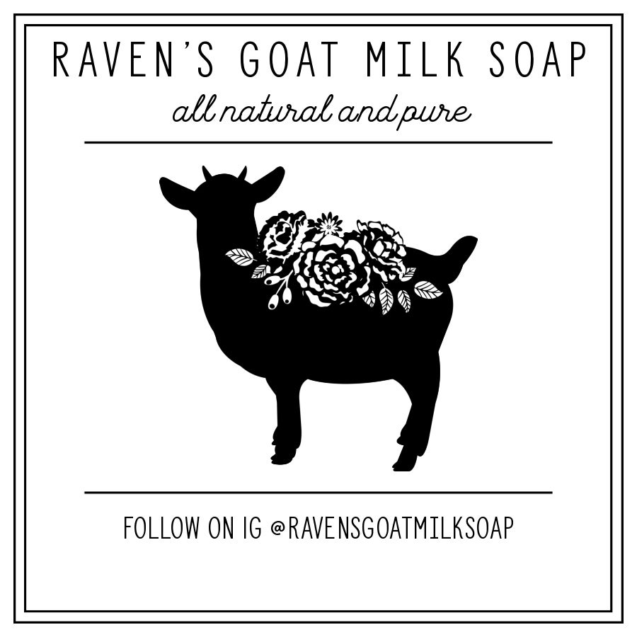 Raven's Goat Milk Soap logo